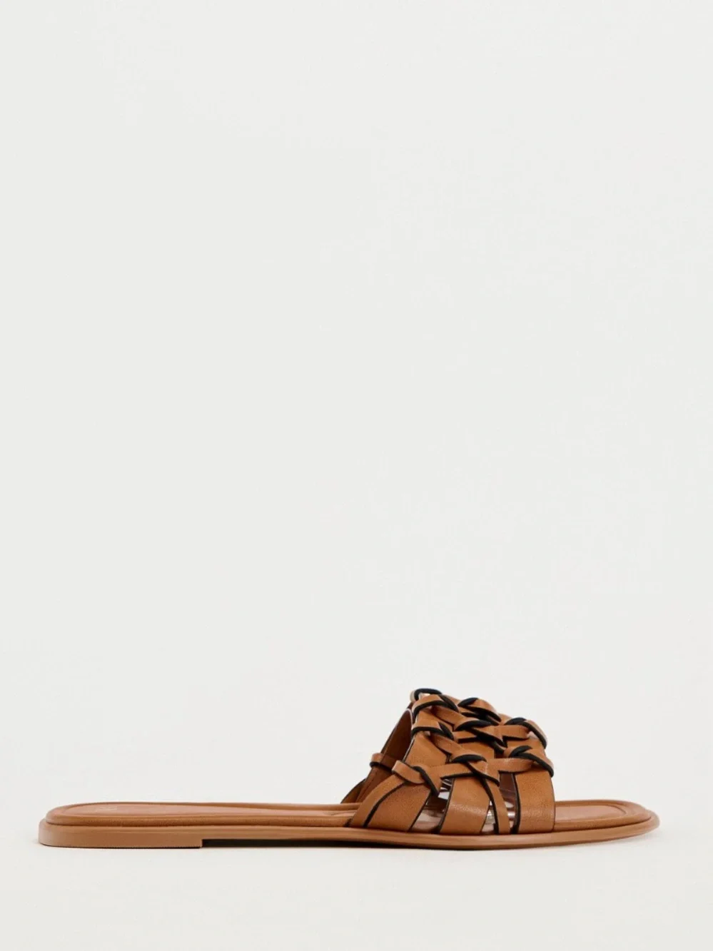 ZARA Flat Slider Sandals - Picture 4 of 7